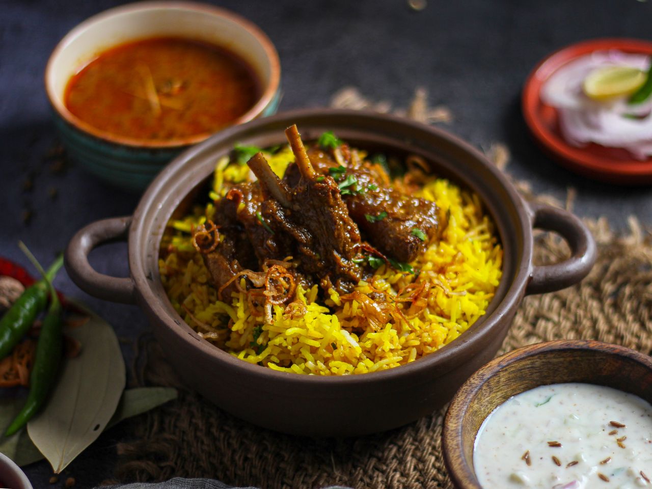 Mutton Dum Biryani
